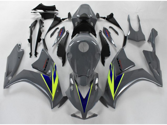 Carenado Moto CBR 1000 RR 2012-2016 - Gris Azul Verde Carenado Moto CBR 1000 RR 2012-2016 - Gris Azul Verde