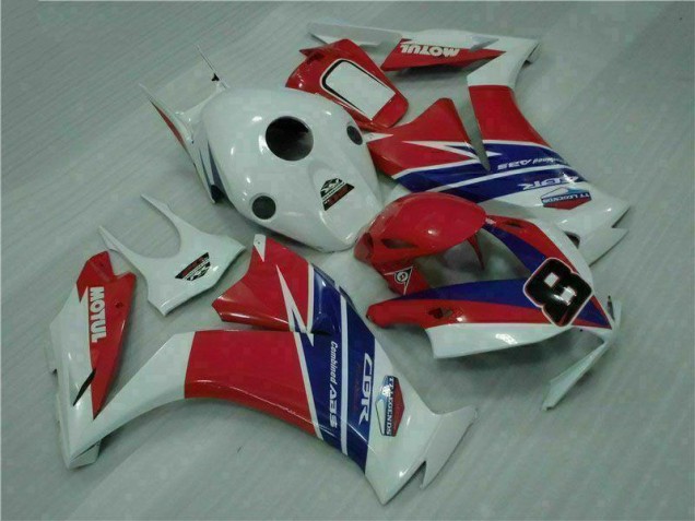 Carenado Moto CBR 1000 RR 2012-2016 - Rojo Azul Blanco Carenado Moto CBR 1000 RR 2012-2016 - Rojo Azul Blanco