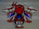 Carenado Moto CBR 1000 RR 2012-2016 - Rojo Blanco Azul 23 Carenado Moto CBR 1000 RR 2012-2016 - Rojo Blanco Azul 23