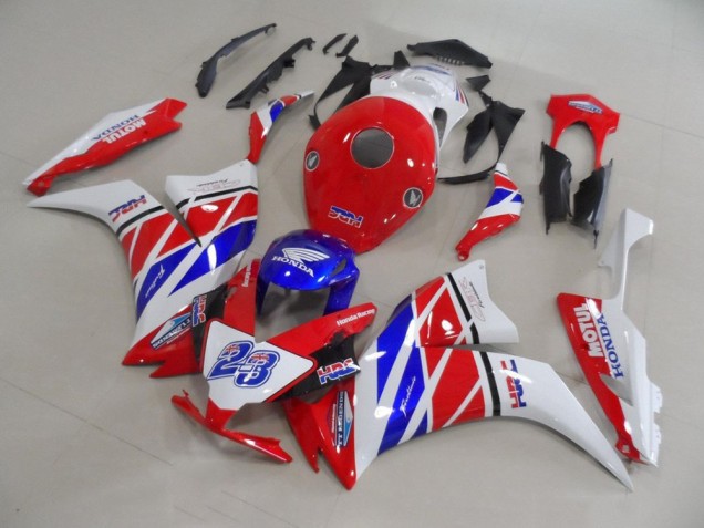 Carenado Moto CBR 1000 RR 2012-2016 - Rojo Blanco Azul HRC 23 Carenado Moto CBR 1000 RR 2012-2016 - Rojo Blanco Azul HRC 23