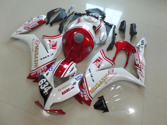 Carenado Moto CBR 1000 RR 2012-2016 - Rojo Musashi Carenado Moto CBR 1000 RR 2012-2016 - Rojo Musashi