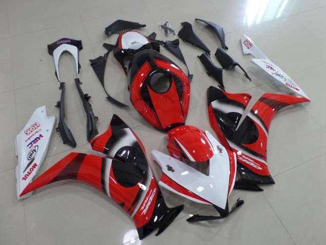 Carenado Moto CBR 1000 RR 2012-2016 - Rojo Negro Blanco Carenado Moto CBR 1000 RR 2012-2016 - Rojo Negro Blanco