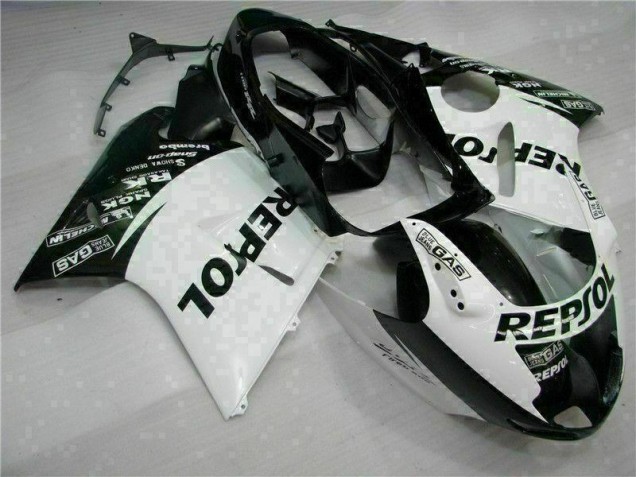 Carenado Moto CBR 1100 XX 1996-2007 - Blanco Negro Repsol Carenado Moto CBR 1100 XX 1996-2007 - Blanco Negro Repsol
