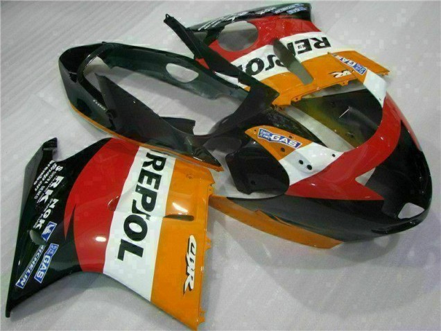 Carenado Moto CBR 1100 XX 1996-2007 - Naranja Repsol Carenado Moto CBR 1100 XX 1996-2007 - Naranja Repsol