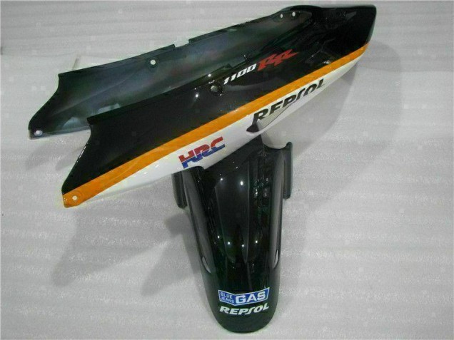 Carenado Moto CBR 1100 XX 1996-2007 - Naranja Repsol Carenado Moto CBR 1100 XX 1996-2007 - Naranja Repsol