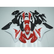 Carenado Moto CBR 125 R 2011-2013 - Rojo Blanco 93