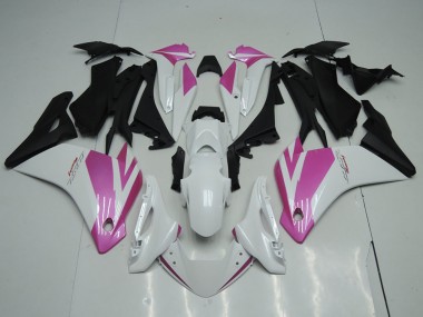 Carenado Moto CBR 250 RR 2011-2013 - Blanco Rosa