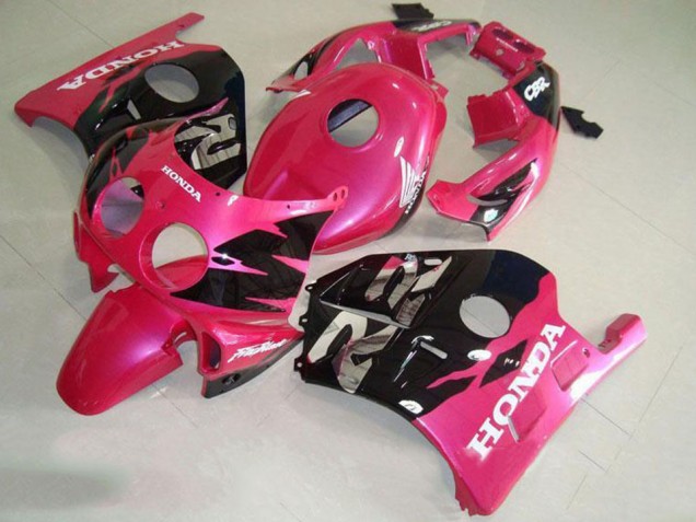 Carenado Moto CBR 250 RR MC22 1991-1998 - Negro Rosa Carenado Moto CBR 250 RR MC22 1991-1998 - Negro Rosa