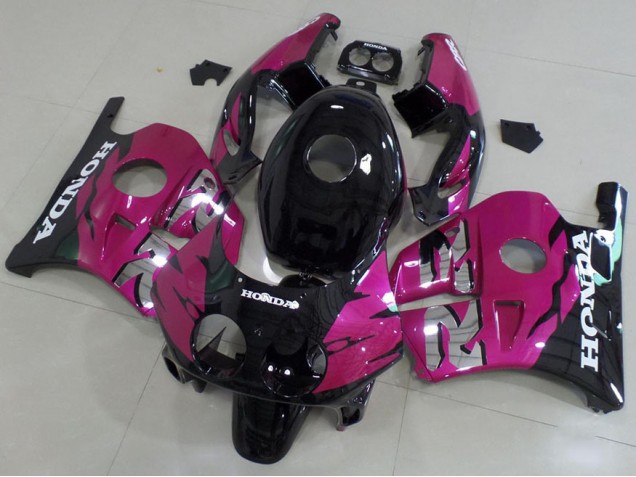 Carenado Moto CBR 250 RR MC22 1991-1998 - Rosa Negro Carenado Moto CBR 250 RR MC22 1991-1998 - Rosa Negro