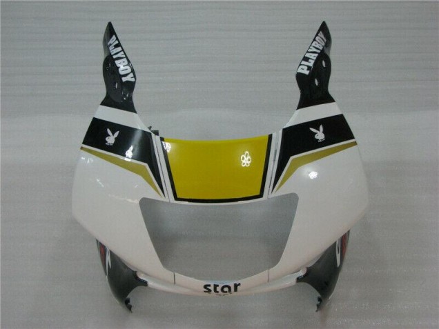 Carenado Moto CBR 600 F3 1995-1998 - Blanco Negro Playboy Carenado Moto CBR 600 F3 1995-1998 - Blanco Negro Playboy