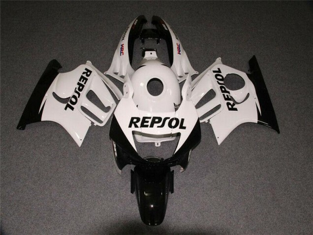 Carenado Moto CBR 600 F3 1995-1998 - Blanco Negro Repsol Carenado Moto CBR 600 F3 1995-1998 - Blanco Negro Repsol