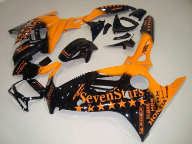 Carenado Moto CBR 600 F3 1995-1998 - Negro Naranja SevenStars