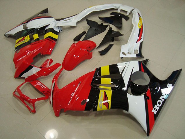 Carenado Moto CBR 600 F3 1995-1998 - Rojo Negro Blanco Amarillo Carenado Moto CBR 600 F3 1995-1998 - Rojo Negro Blanco Amarillo