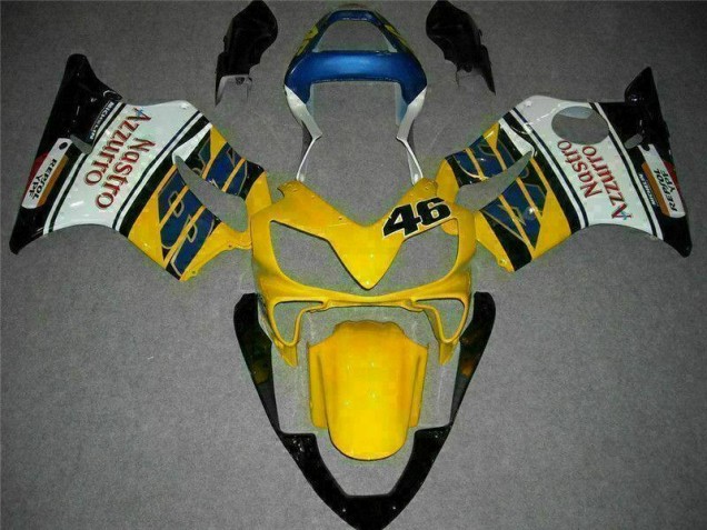 Carenado Moto CBR 600 F4i 2001-2003 - Amarillo Blanco Carenado Moto CBR 600 F4i 2001-2003 - Amarillo Blanco