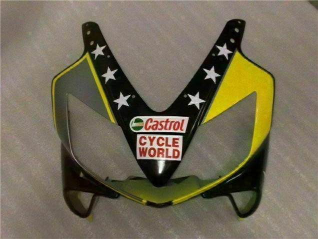 Carenado Moto CBR 600 F4i 2001-2003 - Amarillo Negro Castrol Cycle World Carenado Moto CBR 600 F4i 2001-2003 - Amarillo Negro Castrol Cycle World