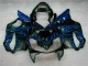 Carenado Moto CBR 600 F4i 2001-2003 - Azul Llamas Carenado Moto CBR 600 F4i 2001-2003 - Azul Llamas