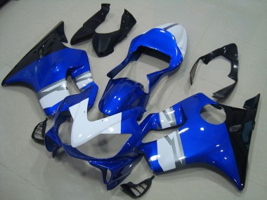Carenado Moto CBR 600 F4i 2001-2003 - Blanco Azul Negro
