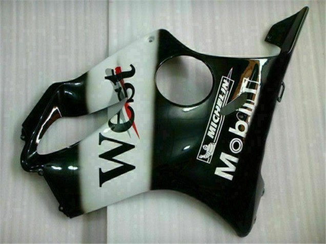 Carenado Moto CBR 600 F4i 2001-2003 - Blanco Negro West Carenado Moto CBR 600 F4i 2001-2003 - Blanco Negro West