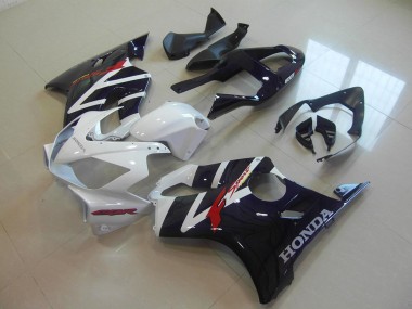 Carenado Moto CBR 600 F4i 2001-2003 - Negro Blanco F Sport