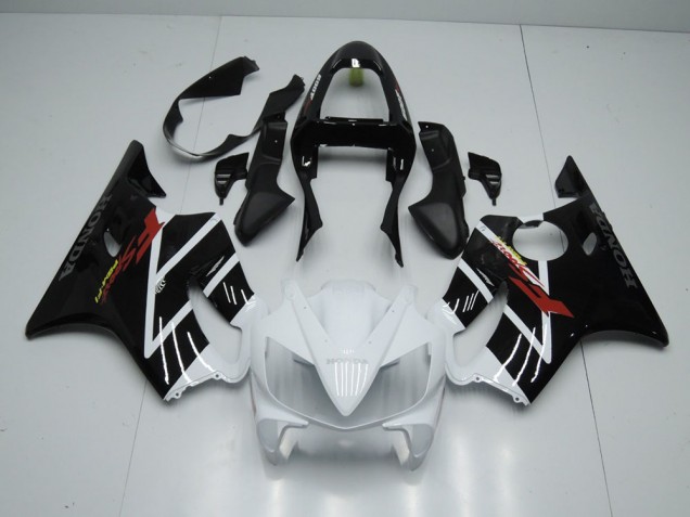 Carenado Moto CBR 600 F4i 2001-2003 - Negro Blanco Carenado Moto CBR 600 F4i 2001-2003 - Negro Blanco