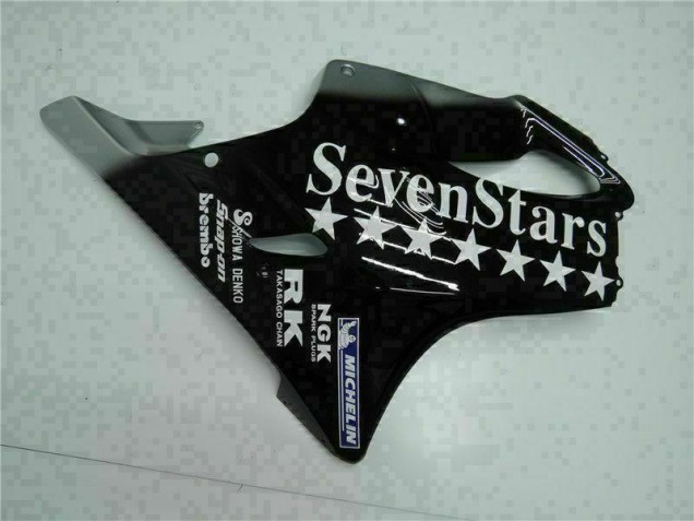 Carenado Moto CBR 600 F4i 2001-2003 - Negro Blanco SevenStarss Carenado Moto CBR 600 F4i 2001-2003 - Negro Blanco SevenStarss