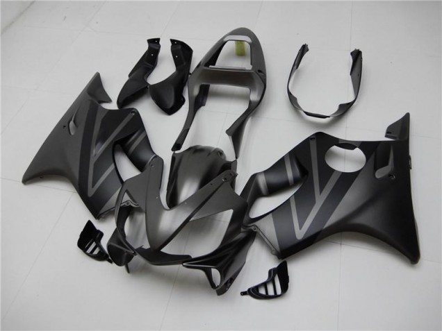Carenado Moto CBR 600 F4i 2001-2003 - Negro Mate Gris Carenado Moto CBR 600 F4i 2001-2003 - Negro Mate Gris