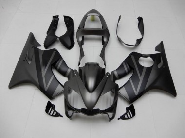 Carenado Moto CBR 600 F4i 2001-2003 - Negro Mate Gris
