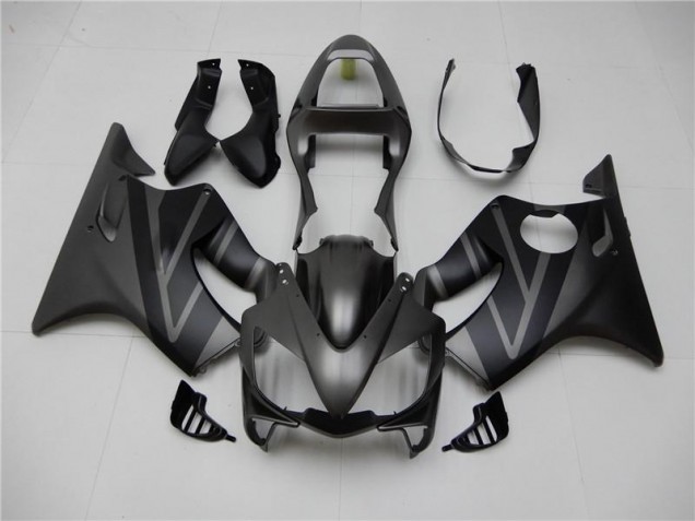 Carenado Moto CBR 600 F4i 2001-2003 - Negro Mate Gris Carenado Moto CBR 600 F4i 2001-2003 - Negro Mate Gris