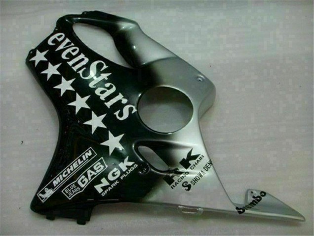 Carenado Moto CBR 600 F4i 2001-2003 - Negro Plata SevenStarss Carenado Moto CBR 600 F4i 2001-2003 - Negro Plata SevenStarss