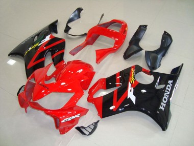 Carenado Moto CBR 600 F4i 2001-2003 - Negro Rojo