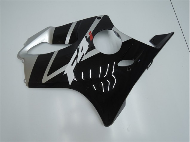 Carenado Moto CBR 600 F4i 2001-2003 - Plata Negro Carenado Moto CBR 600 F4i 2001-2003 - Plata Negro