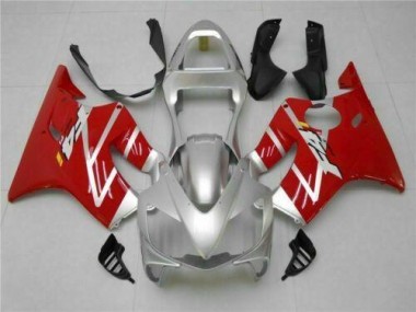 Carenado Moto CBR 600 F4i 2001-2003 - Plata Rojo