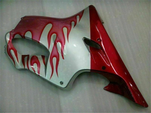 Carenado Moto CBR 600 F4i 2001-2003 - Rojo Llama Plata Carenado Moto CBR 600 F4i 2001-2003 - Rojo Llama Plata