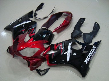 Carenado Moto CBR 600 F4i 2004-2007 - Caramelo Rojo Negro