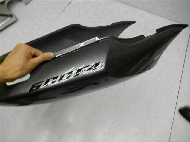 Carenado Moto CBR 600 F4i 2004-2007 - Plata Negro Carenado Moto CBR 600 F4i 2004-2007 - Plata Negro