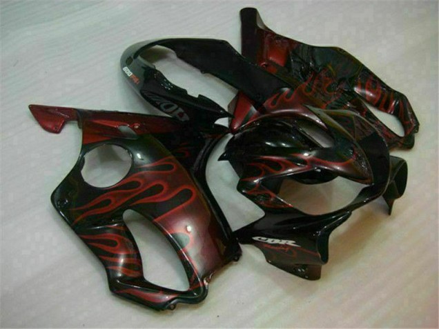 Carenado Moto CBR 600 F4i 2004-2007 - Rojo Llama