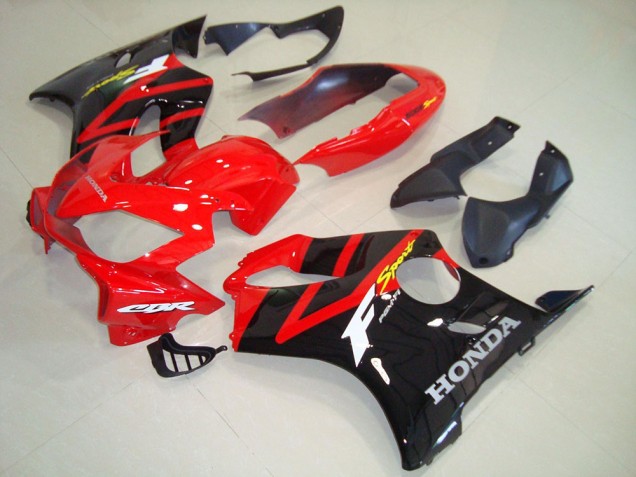 Carenado Moto CBR 600 F4i 2004-2007 - Rojo Negro Rojo Cola Carenado Moto CBR 600 F4i 2004-2007 - Rojo Negro Rojo Cola