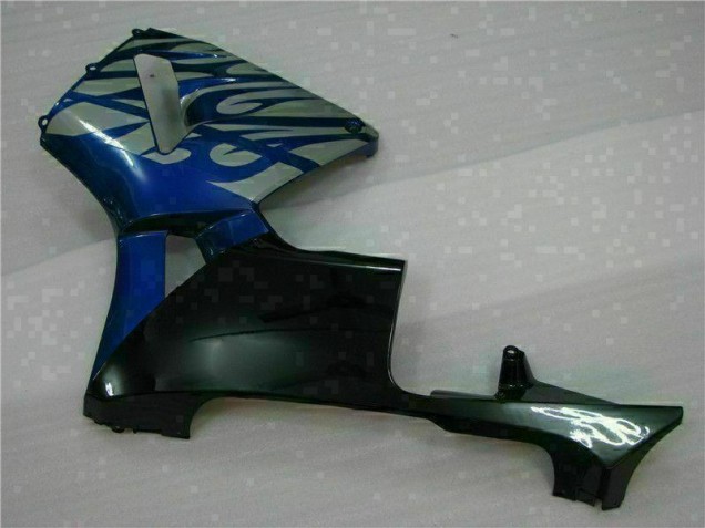 Carenado Moto CBR 600 RR 2003-2004 - Azul con Plata Llama Carenado Moto CBR 600 RR 2003-2004 - Azul con Plata Llama