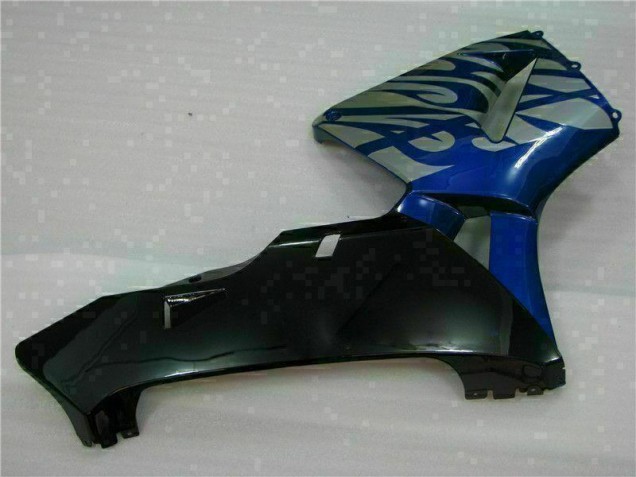 Carenado Moto CBR 600 RR 2003-2004 - Azul con Plata Llama Carenado Moto CBR 600 RR 2003-2004 - Azul con Plata Llama