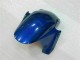 Carenado Moto CBR 600 RR 2003-2004 - Azul con Plata Llama Carenado Moto CBR 600 RR 2003-2004 - Azul con Plata Llama