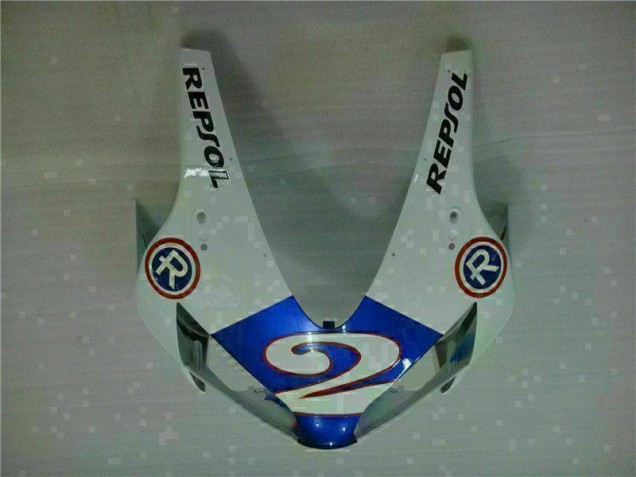 Carenado Moto CBR 600 RR 2003-2004 - Blanco Azul R 2 Carenado Moto CBR 600 RR 2003-2004 - Blanco Azul R 2