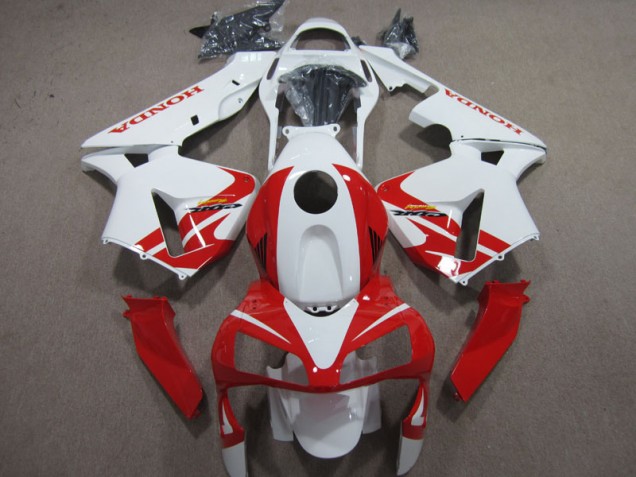 Carenado Moto CBR 600 RR 2003-2004 - Blanco Rojo