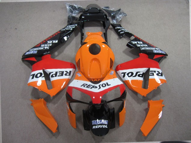 Carenado Moto CBR 600 RR 2003-2004 - Naranja Negro Repsol Carenado Moto CBR 600 RR 2003-2004 - Naranja Negro Repsol