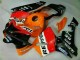 Carenado Moto CBR 600 RR 2003-2004 - Naranja Repsol