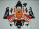 Carenado Moto CBR 600 RR 2003-2004 - Naranja Rojo Negro Repsol Carenado Moto CBR 600 RR 2003-2004 - Naranja Rojo Negro Repsol