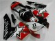 Carenado Moto CBR 600 RR 2003-2004 - Negro Blanco 11 Carenado Moto CBR 600 RR 2003-2004 - Negro Blanco 11