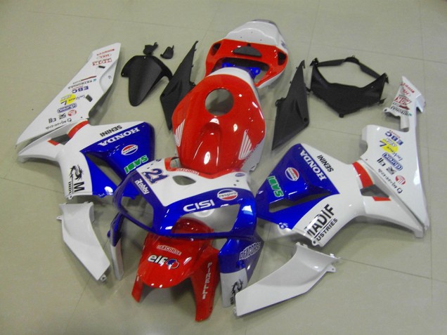 Carenado Moto CBR 600 RR 2005-2006 - Azul Blanco Madif
