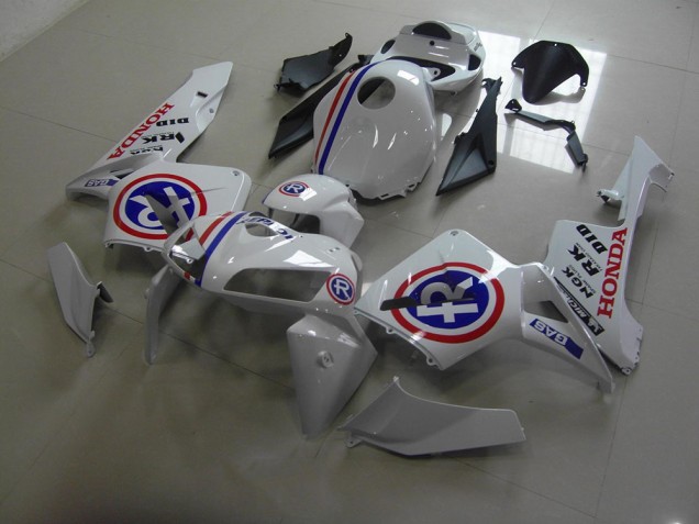 Carenado Moto CBR 600 RR 2005-2006 - Azul Blanco Rojo Carenado Moto CBR 600 RR 2005-2006 - Azul Blanco Rojo