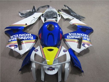Carenado Moto CBR 600 RR 2005-2006 - Azul Blanco Rothmans