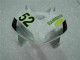 Carenado Moto CBR 600 RR 2005-2006 - Blanco Amarillo Verde 52 Carenado Moto CBR 600 RR 2005-2006 - Blanco Amarillo Verde 52